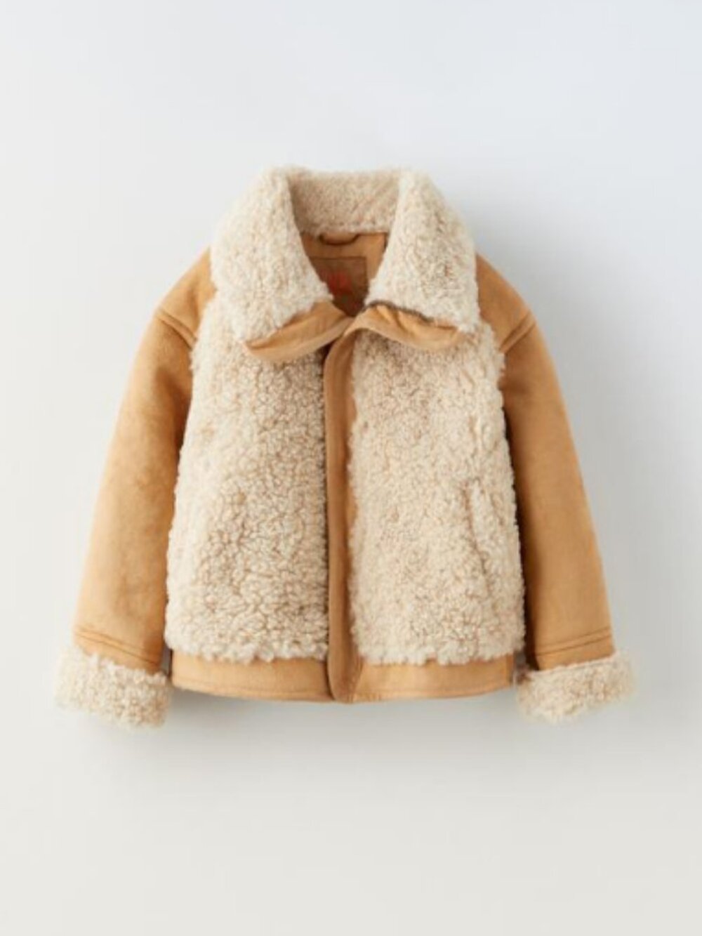 Zara Kids Double-Face Fleece Lined Jacket Size 5-6 Years